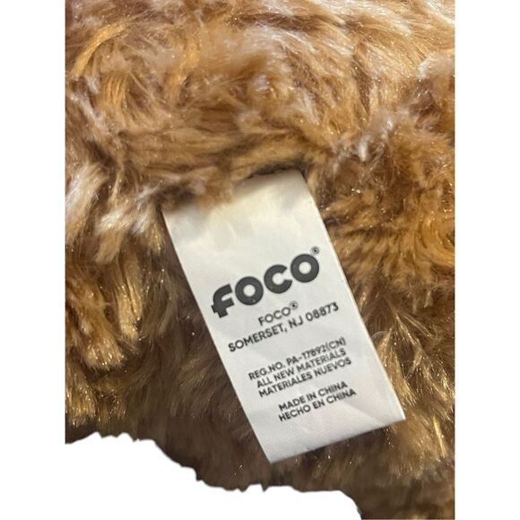 Foco Brown White Teddy Bear Captain Bear Stuffed Animal Plush 12" - Picture 4 of 11